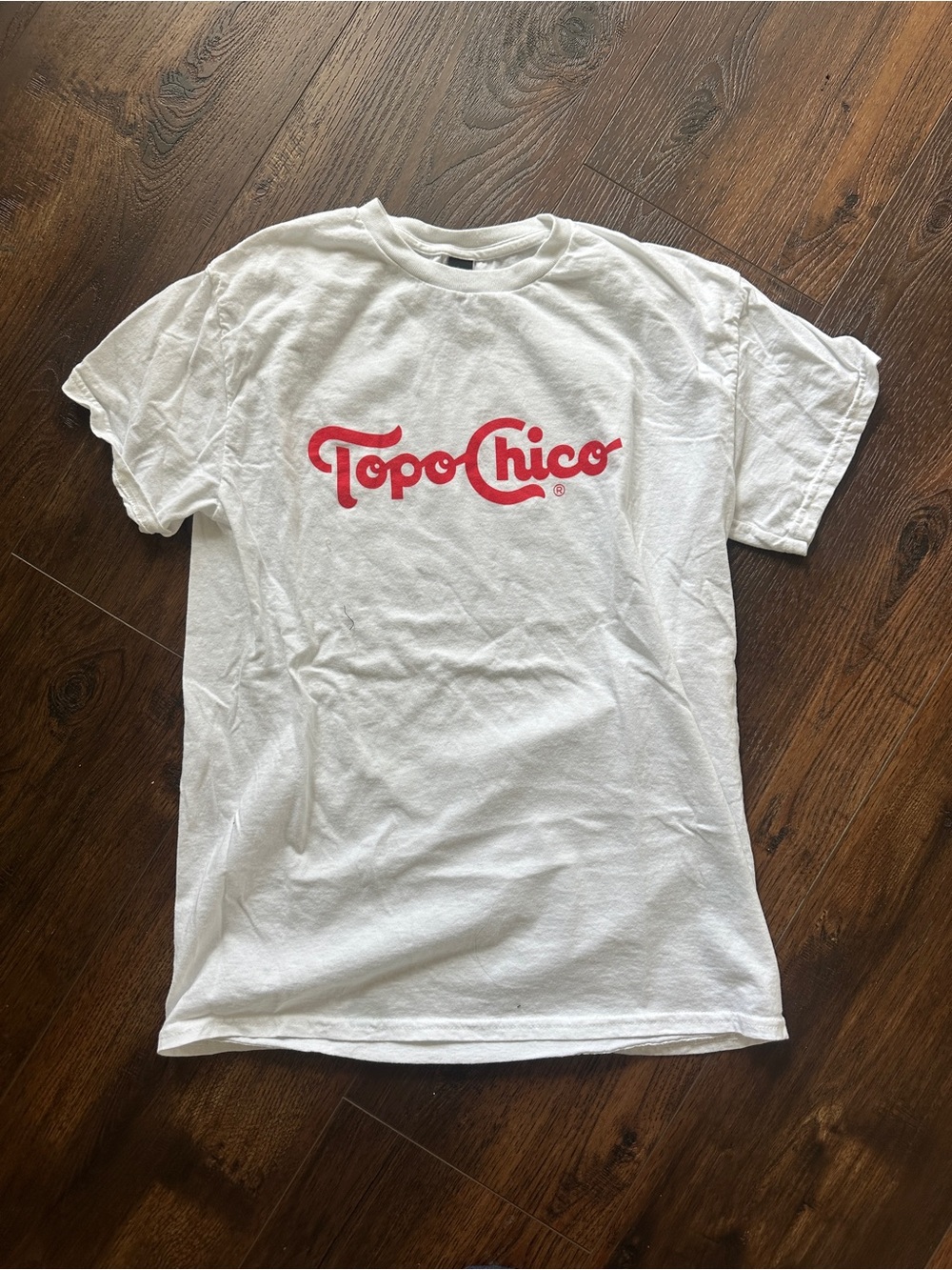 White Logo T-Shirt for Men
